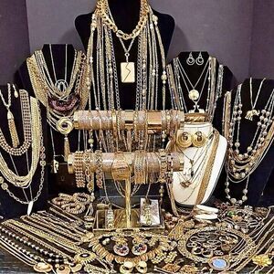 1 Lb Pound Unsearched Huge Lot Vtg 2 Now Jewelry WEARABLE Art Craft Treasure Fun